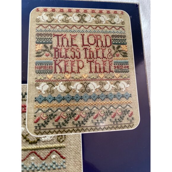 Janlynn Designs For The Needle "The Lord Bless Thee & Keep Thee" Cross Stitch Ki - Picture 10 of 11